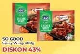 Promo Harga So Good Spicy Wing 400 gr - Yogya