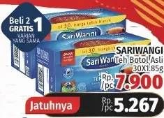 Promo Harga Sariwangi Teh Asli 30 pcs - LotteMart