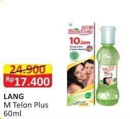 Promo Harga CAP LANG Minyak Telon Lang Plus 60 ml - Alfamart