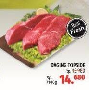 Promo Harga Daging Topside Sapi per 100 gr - LotteMart