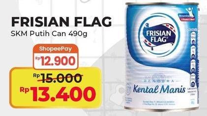 Promo Harga FRISIAN FLAG Susu Kental Manis Putih 490 gr - Alfamart