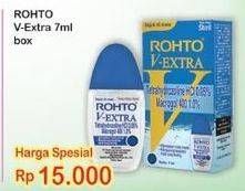 Promo Harga ROHTO Tetes Mata V-Extra 7 ml - Indomaret