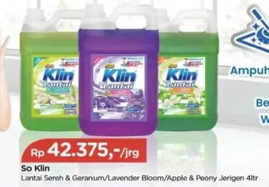 Promo Harga So Klin Pembersih Lantai 4000 ml - TIP TOP