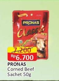 Promo Harga PRONAS Corned Beef 50 gr - Alfamart