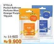 Promo Harga STELLA Pocket Bathroom Blue, Orange, Purple 10 gr - Indomaret