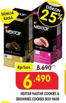 Promo Harga Nabati Nextar Cookies All Variants per 8 pcs 13 gr - Superindo