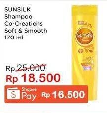 Promo Harga SUNSILK Shampoo Soft Smooth 170 ml - Indomaret