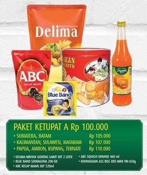 Promo Harga ABC Kecap Manis/Blue Band Margarine Serbaguna/Khong Guan Assorted Biskuit/ABC Syrup Squash  - Hypermart