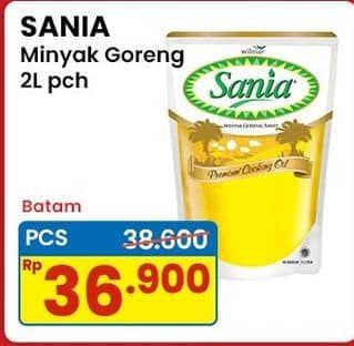 Promo Harga Sania Minyak Goreng 2000 ml - Indomaret