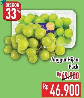 Promo Harga Anggur Hijau  - Hypermart