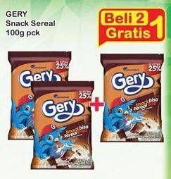 Promo Harga GERY Snack Sereal per 2 pouch 100 gr - Indomaret