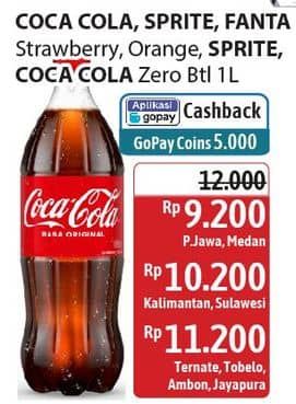 Promo Harga Coca Cola/Sprite/Fanta/Sprite Zero/Coca Cola Zero  - Alfamidi