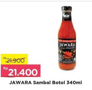 Promo Harga JAWARA Sambal 340 ml - Alfamart