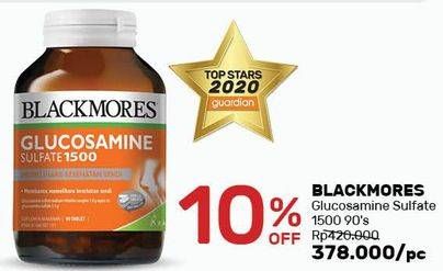 Promo Harga BLACKMORES Glucosamine Sulfate 1500 90 pcs - Guardian
