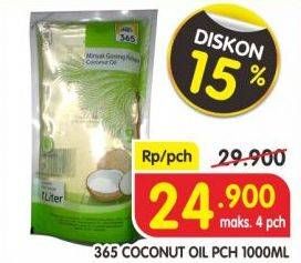 Promo Harga 365 Coconut Oil 1 ltr - Superindo