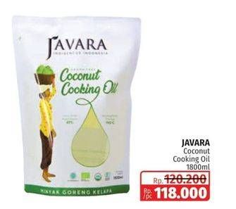 Promo Harga JAVARA Coconut Cooking Oil 1800 ml - Lotte Grosir