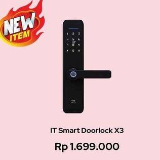 Promo Harga IT. Smart Doorlock X3  - Erafone