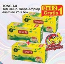 Promo Harga Tong Tji Teh Celup Jasmine 25 pcs - Indomaret