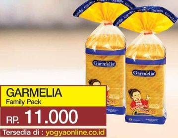 Promo Harga GARMELIA Roti Tawar Family Pack  - Yogya