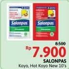 Salonpas Koyo Pereda Nyeri 10 pcs Diskon 7%, Harga Promo Rp7.900, Harga Normal Rp8.500