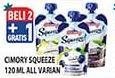 Promo Harga Cimory Squeeze Yogurt All Variants 120 ml - Hypermart