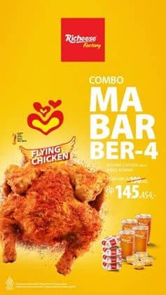Promo Harga Combo Mabar Ber-4  - Richeese Factory