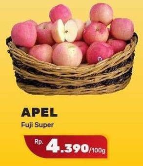 Promo Harga Apel Fuji Super per 100 gr - Yogya