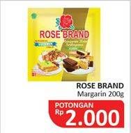 Promo Harga ROSE BRAND Margarine 200 gr - Alfamidi