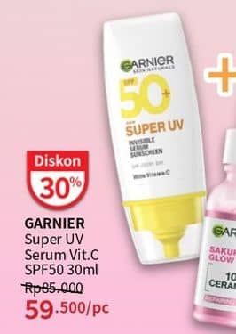 Promo Harga Garnier Light Complete Super UV 30 ml - Guardian