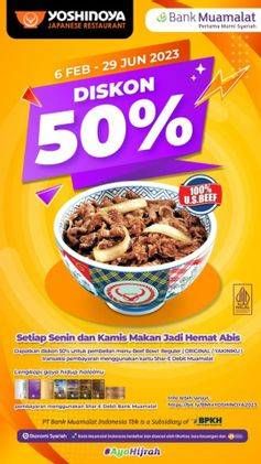 Promo Harga Yoshinoya Beef Bowl Regular  - Yoshinoya