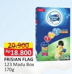 Promo Harga FRISIAN FLAG 123 Jelajah Madu 170 gr - Alfamart