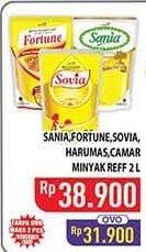 Promo Harga Sania/Fortune/Sovia/Harumas/Camar Minyak Goreng   - Hypermart