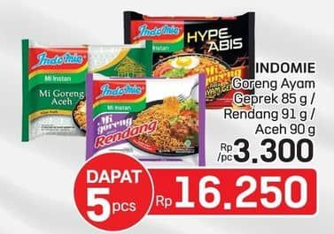 Promo Harga Indomie Mie Goreng  - LotteMart