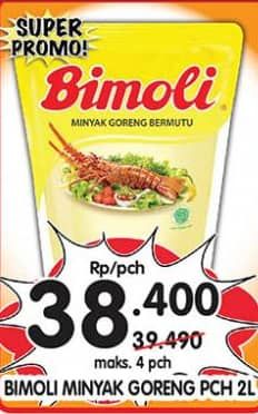 Promo Harga Bimoli Minyak Goreng 2000 ml - Superindo