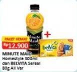 Promo Harga Paket Hemat Minute Maid + Belvita  - Alfamart
