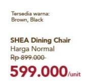 Promo Harga Shea Dinning Chair  - Carrefour