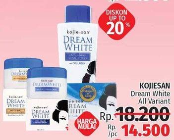 Promo Harga KOJIE SAN Dream White Soap All Variants  - LotteMart