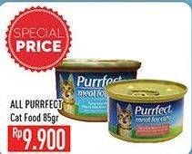 Promo Harga PURRFECT Cat Food 85 gr - Hypermart