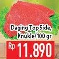 Promo Harga Daging Topside Sapi per 100 gr - Hypermart