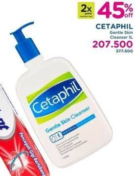 Promo Harga CETAPHIL Gentle Skin Cleanser 1 ltr - Watsons