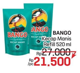 Promo Harga Bango Kecap Manis 520 ml - LotteMart