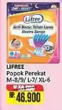 Lifree Popok Perekat Menyerap dan Kering