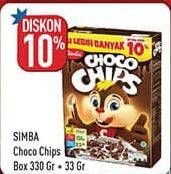 Promo Harga SIMBA Cereal Choco Chips 330 gr - Hypermart