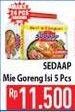 Promo Harga SEDAAP Mie Goreng per 5 pcs 90 gr - Hypermart