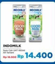 Promo Harga Indomilk Susu UHT All Variants 950 ml - Yogya