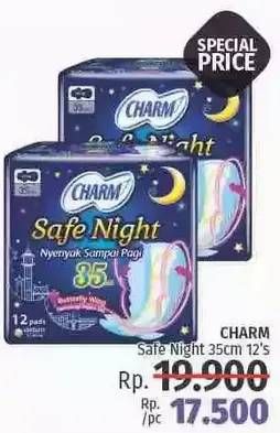 Promo Harga Charm Safe Night Gathers 35cm 12 pcs - LotteMart