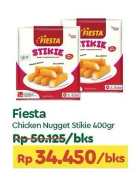 Promo Harga Fiesta Naget Stikie 400 gr - TIP TOP
