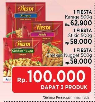Promo Harga FIESTA Paket 3 Produk Rp100.000  - LotteMart