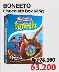 Promo Harga Anchor Boneeto Susu Bubuk Hi Calsium Yummy Choco, Cokelat 700 gr - Alfamart