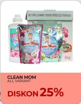 Promo Harga CLEAN MOM Biodegradable Laundry Detergent  - Yogya